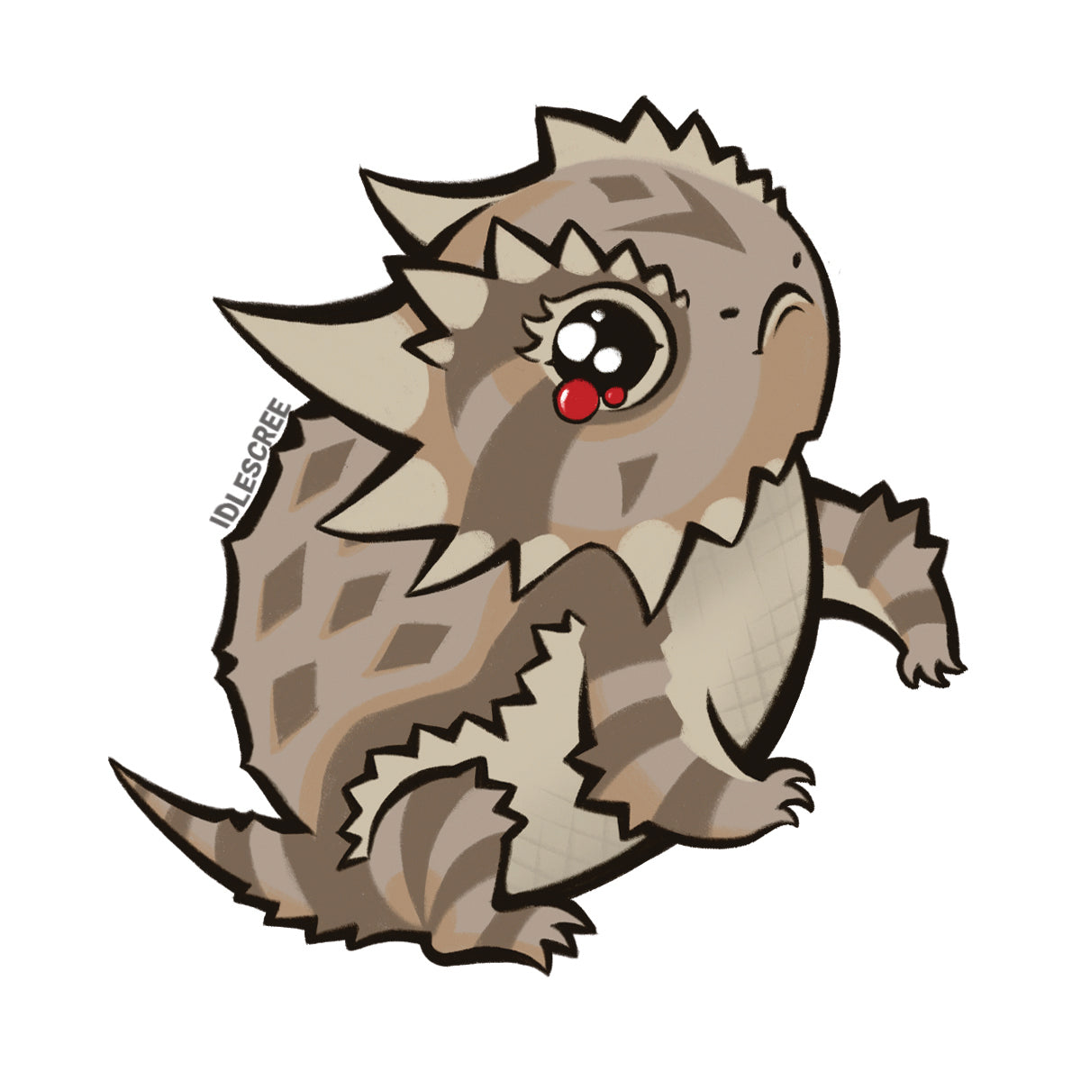 Tender Toad - Holographic Sticker