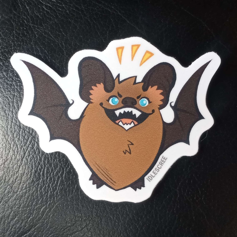 Bouncy Bat - Matte Sticker