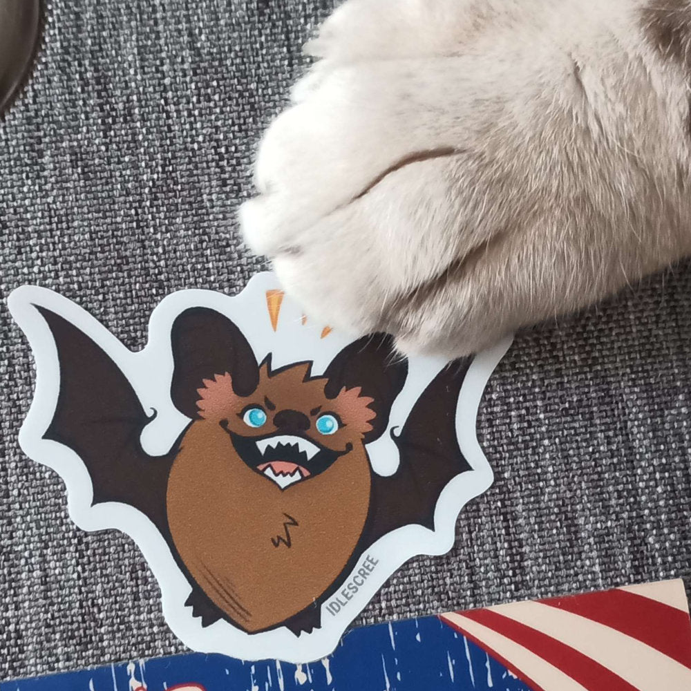 Bouncy Bat - Matte Sticker